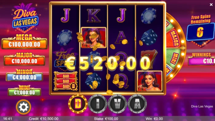 Diva Las Vegas - वाइल्ड के साथ विजयी संयोजन